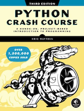 Python Crash Course, 3rd Edition cover
